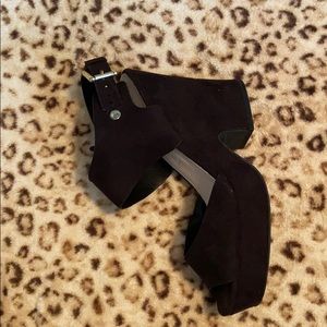 Open Toe Small Platform/ Wedge